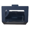 Cardboard Food Container Black with window 230 x 130 x 60mm