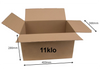 Pack x 100 11klo Cardboard box 400 x 300 x 280mm 