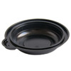 Round Black Microwaveable 135 x 135 x 30 container 5oz INCLUDING LIDS