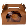 Small Bakery Window Kraft Cardboard Boxes