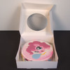  Pack x 10 6 cupcake Cardboard White Cake box with window