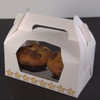 Small White Bakery Cardboard Boxes