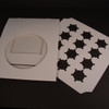 Pack x 5 Cardboard 12 Cupcake box White with window 300 x 300 x 75mm