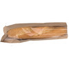 Baguette film fronted brown paper bags 4"x 6"x 14"