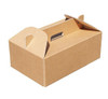 Pack of 100 Medium Cardboard Turkey  Boxes 141(H) x 257(W) x 397(L)mm