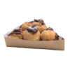 Cardboard Bakery or takaway Tray  155 x 155 x 115mm kraft