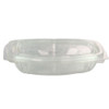 Quality 250ml Salad container with hinged lid 140x110x40mm