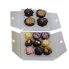 Pack x 20 - 4 Cupcake or 9 Mini Cupcake box with window White