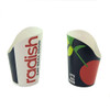 Pack x 50 Radish Printed Food Cone Cup