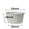 Pack x 250 3/4oz 22.1ml Paper Soufflé Cups