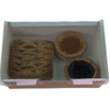 Colpac Kraft Bakery Box 1280ml with Clear hinged Lid 190 x 140 x 45mm ( see qty options )