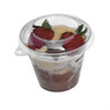 Pack x 25 - 9oz 23cl Crystal Clear Sabert Desert tub and lid