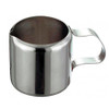 Sunnex 7oz Stainless Steel Milk Jug, With Handle 0.21Litre