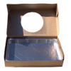 Pack x 10 Quality Kraft Cardboard Dual size Tray Bake Box with window 330 x 200 x 75mm 