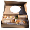 Pack of 5 Afternoon Tea / Picnic Box for 2 includes Sandwich boxes, Trays, Cutlery and portion pots