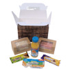 Sample Pack of 1 Food Carry Picnic / Takeaway boxes  WICKER DESIGN includes Sandwich / Cake boxes,