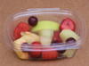 Case x 800 Oblong 250ml clear hinged lid  Salad containers