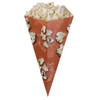 Pack x 100 Printed Large Cardboard Popcorn Cornets