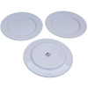 White Dudson 240mm Round Cake plates ( Replacement set of 3 )