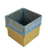 Box liner Food Grade Blue Tint Medium 30micron 15" x 22"x 23" 380 x 560 x 575mm  SPECIAL OFFER ( Case x 1,000 )