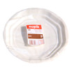 Disposable Nupic 22mm White plastic Plates Special Offer ( see qty options )