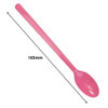 Long Handle re-usable Soda Spoons availablein Pink, Yellow or green ( see qty options )