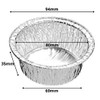 Round Aluminium Foil 94mm top dia depth 35mm ( Case x 1,950 )