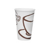 16oz / 47cl Milano Barrier Hot Cups with sip thro Lid