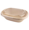Sabert Bepulp 620cc Oval Eco Street Bowl and Lid ( see qty options )