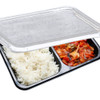 Large   2 Compartment  1100ml Microwavable base and lid 