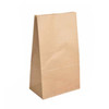 Takeaway block bottom Kraft Bags ( 25 x 14 x 40cm )10"x 5.4"x 16" - Pack x 100 