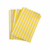 7" x 9" (175 X 225mm ) Yellow Candy Stripe Paper Bags