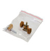 Grip seal / Gripwell ECO 6" x 9" ( 150 x 225mm ) clear 180g Plain polythene bags