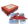 Christmas Afternoon Tea / Picnic Box for 1 includes Sandwich Trays, Cutlery, Napkin and portion pot
