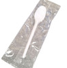 Case of 2,000 Individually Wrapped White Plastic Teaspoons