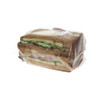 Large Bloomer Stack Sandwich Wrap with Film Recyclable - Pack of 50