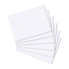 White blank pricing cards 280 x 76 mm - Box of 1000