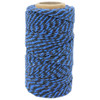 Reel x 100mt Blue & Black No.6 Cotton Bakers Twine