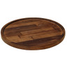  Greyshott 240mm Skillet Pan PLUS Round RubberWood Underliner 400mm dia 