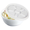 Pack x 100 - Dart Polystyrene  3.5oz Bowls INCLUDING LIDS