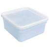 Ice Cream Containers 2Ltr Square (Pack of 5) Including Lids