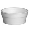 6oz. Insulated White Polystyrene Container  - Pack of 100