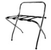 Corby Ashton Metal Luggage Rack with Backstand, Chrome