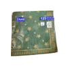 Duni  Green Gold Star Christmas Napkins 33 cm 2 ply- Pack x 125     