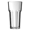 UTOPIA  Polycarbonate American Hiball 14oz Re-usable Clear (40cl) CE Tumbler Case x 12