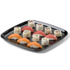 Pack x 5 Square 300 x 300  Black Base Platters ( Base only )