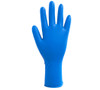 Box of 100 - Small M Care,  Powder free Blue Nitrile, Long Cuff  Examination Gloves,
