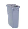 Rubbermaid Slim Jim Lockable Confidential Waste Container 