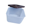 High Gloss Plastic Octagonal Ice Bucket  4.5 Litres Brown