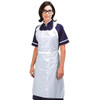 Disposable Quality White 17m 686mm x 1168mm Aprons on a roll 200 ( Clearance )